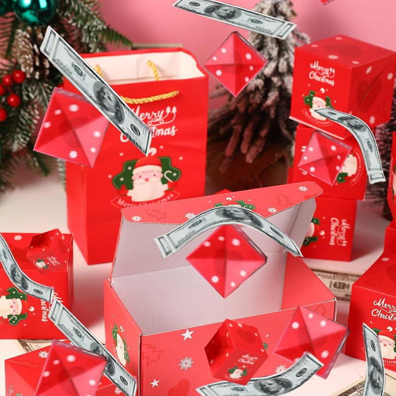 10 Jumps DIY Folding Paper Box Surprise Explosion Greeting Gift Box