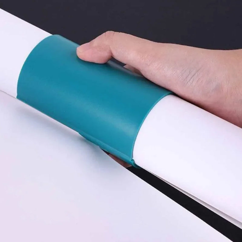 2 Pcs Portable Mini Gift Wrapper Roll Cutter Paper Wrapper Saver and Mini Cutter