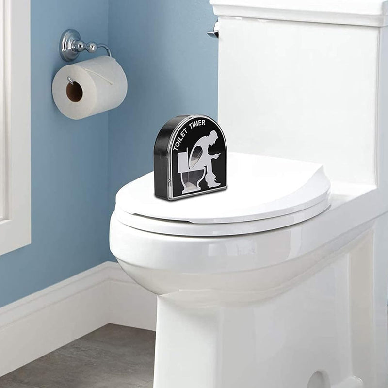 5-minute Toilet Hourglass Sand Timer and Decompression Toy- Men and Women