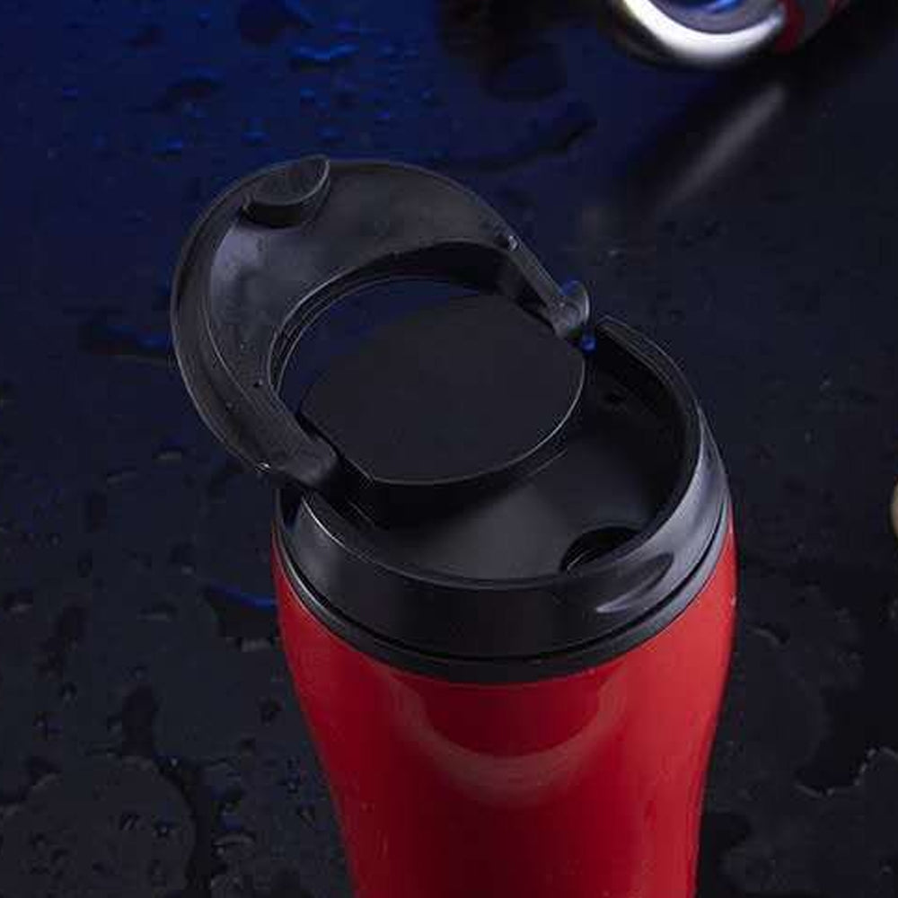 500ml Double Layer Insulated No Falling Beverage Water Bottle Travel Mug