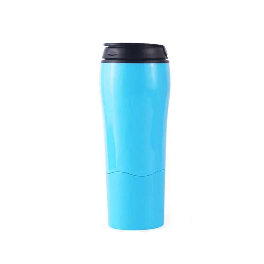 500ml Double Layer Insulated No Falling Beverage Water Bottle Travel Mug