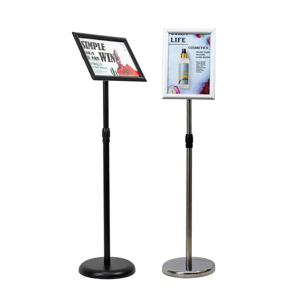 A4 Floor Poster Stand Sign Holder Business Menu Display