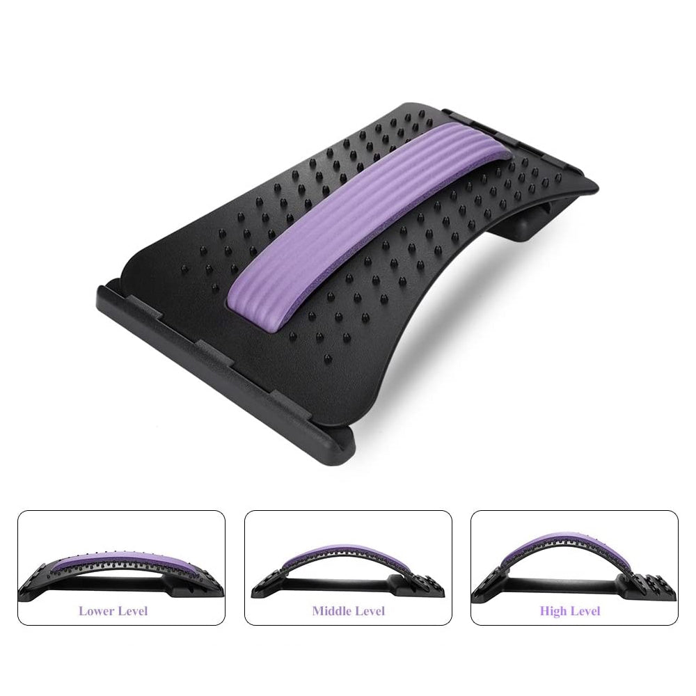 Adjustable Lumbar Correction Spine and Back Stretching Massager