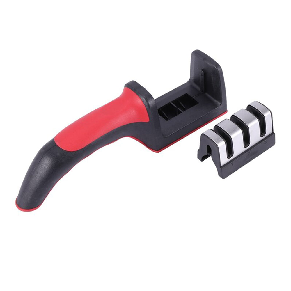 3 Levels Multipurpose Manual Kitchen Knife Sharpening Tool
