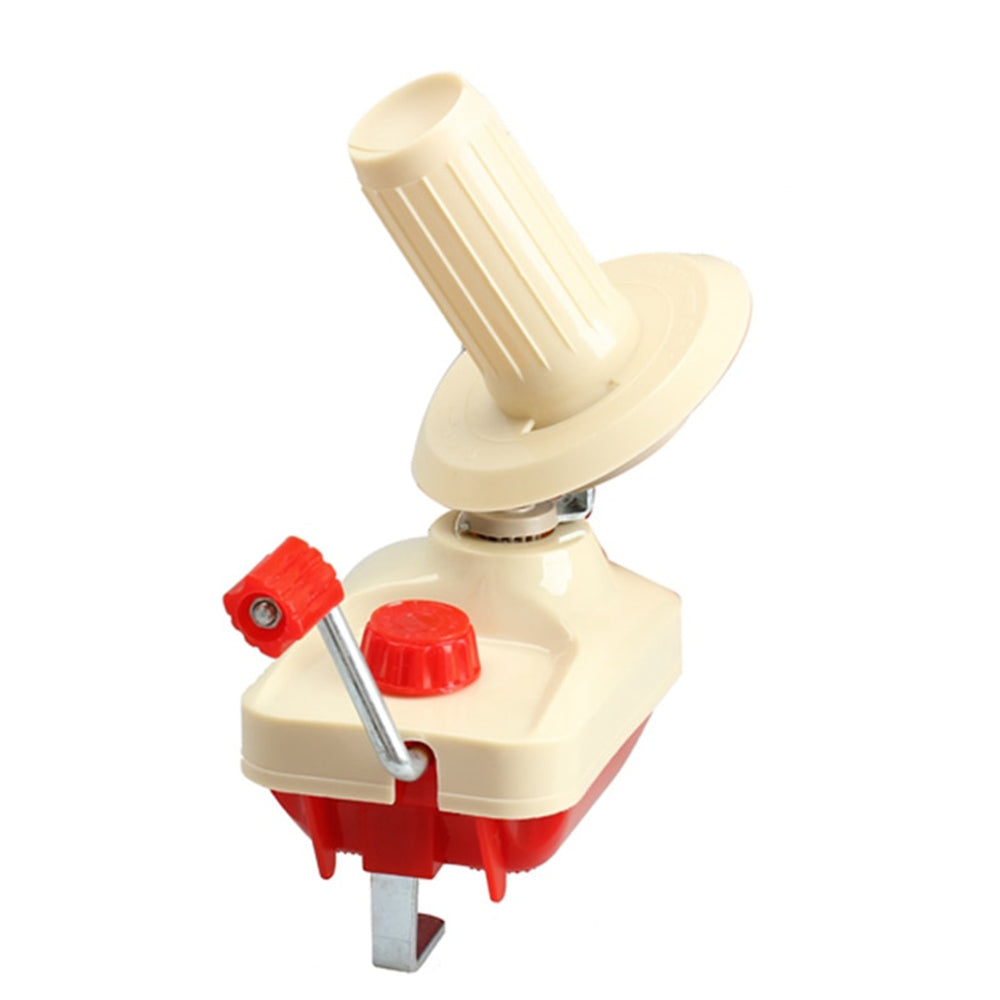 Manually Operated Yarn Winding Machine with Plastic Rod