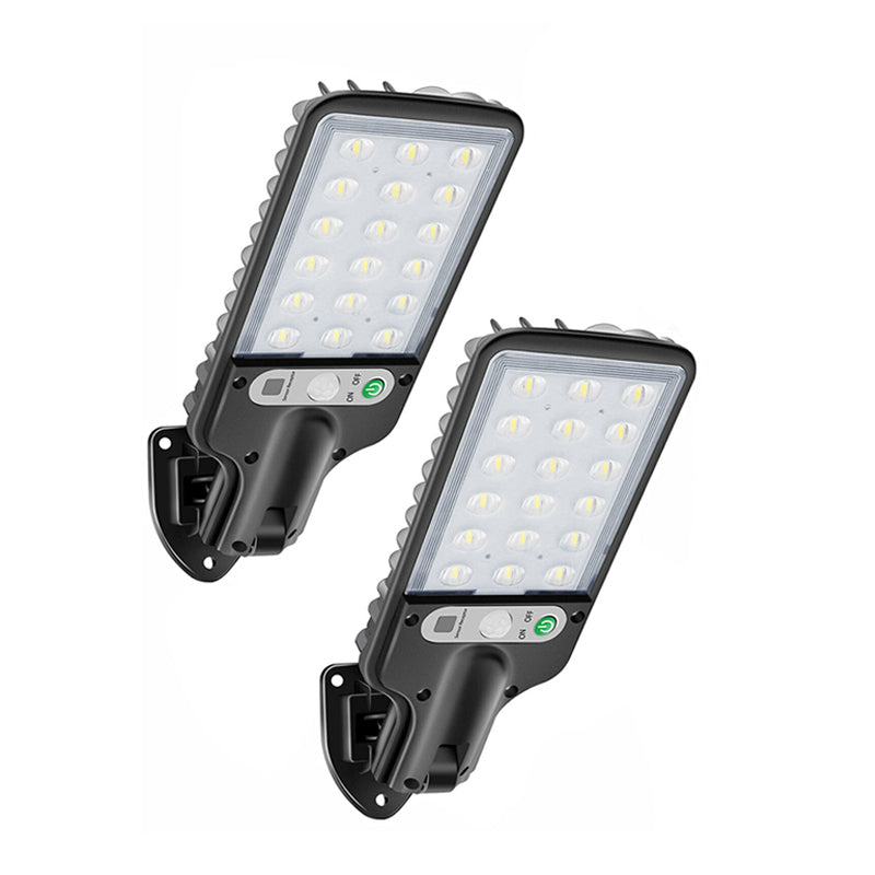 2 Pcs LED Motion Sensor Security Flood Light- Solar Powered