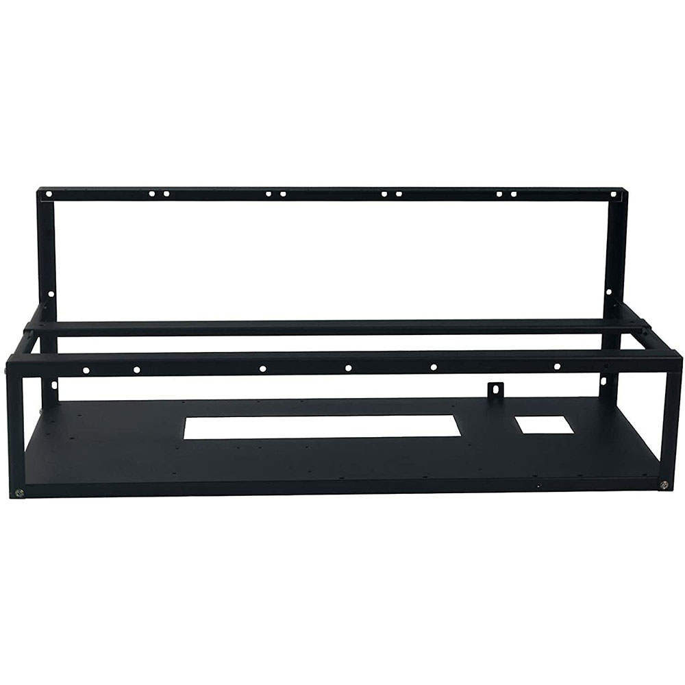 6/8/12 GPU Mining Rig Open Air Steel Miner Rig Case Parts Frame Crypto Coin Rack