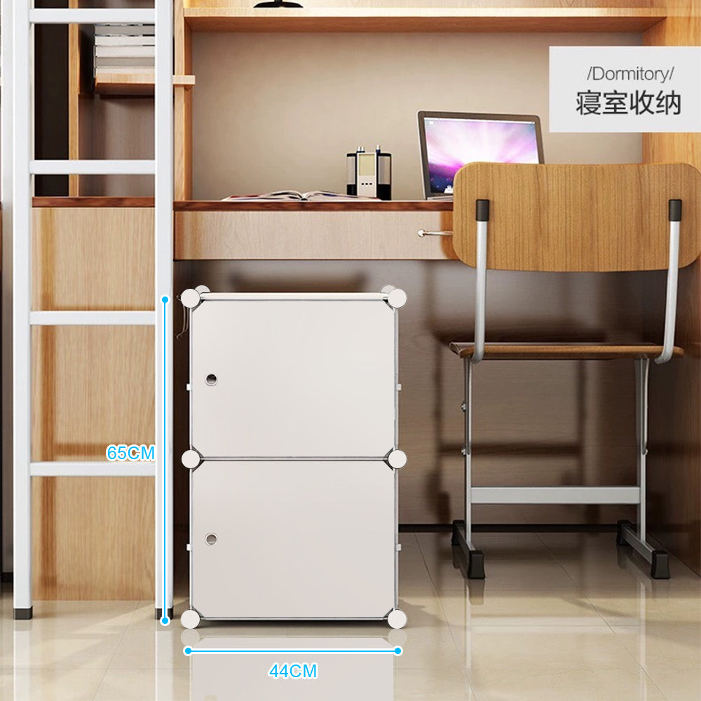 1/2 Door Large Capacity Shoe Display Organization Cabinet