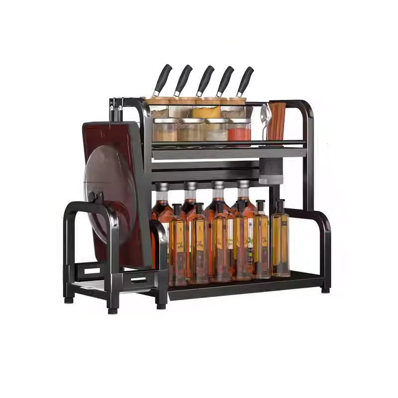 2 / 3 Tier Rack Holder and Organizer for Spice Storage, Bathroom or Countertop Organizer