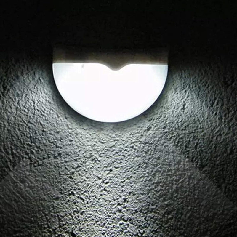 4 Pcs Waterproof Solar LED Wall Light for Garden and Outdoor- Solar Powered