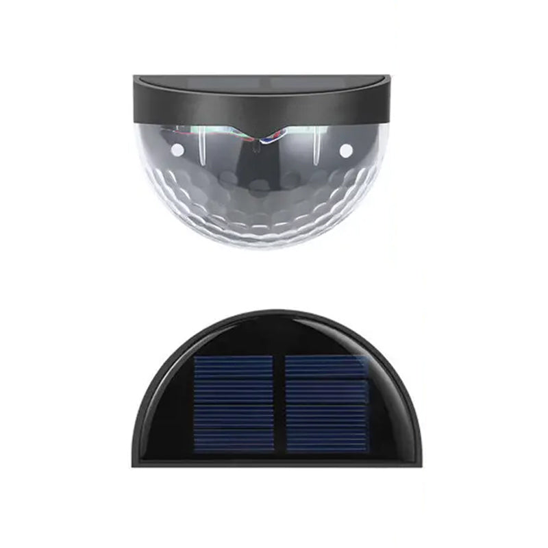 4 Pcs Waterproof Solar LED Wall Light for Garden and Outdoor- Solar Powered