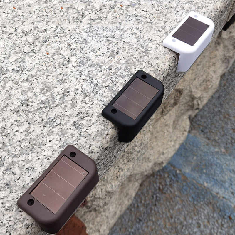 4 Pcs Waterproof Solar Deck and Outdoor Path LED Light- Solar Powered