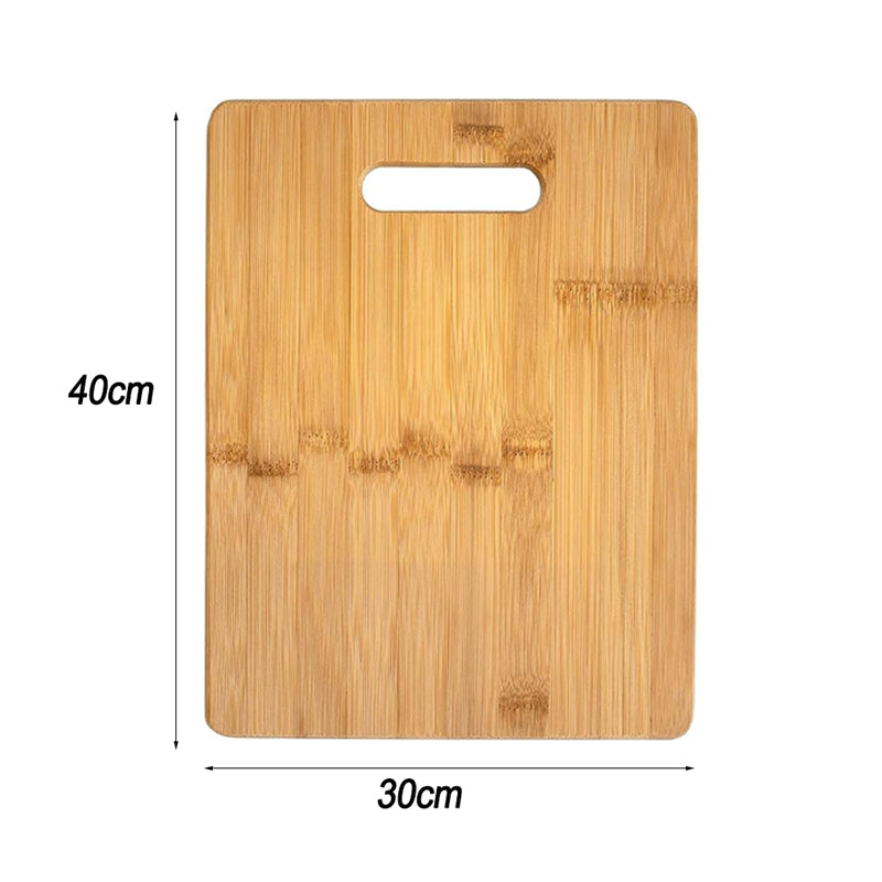 Premium Bamboo Cutting, Chopping Board and Serving Plate - 3 sizes