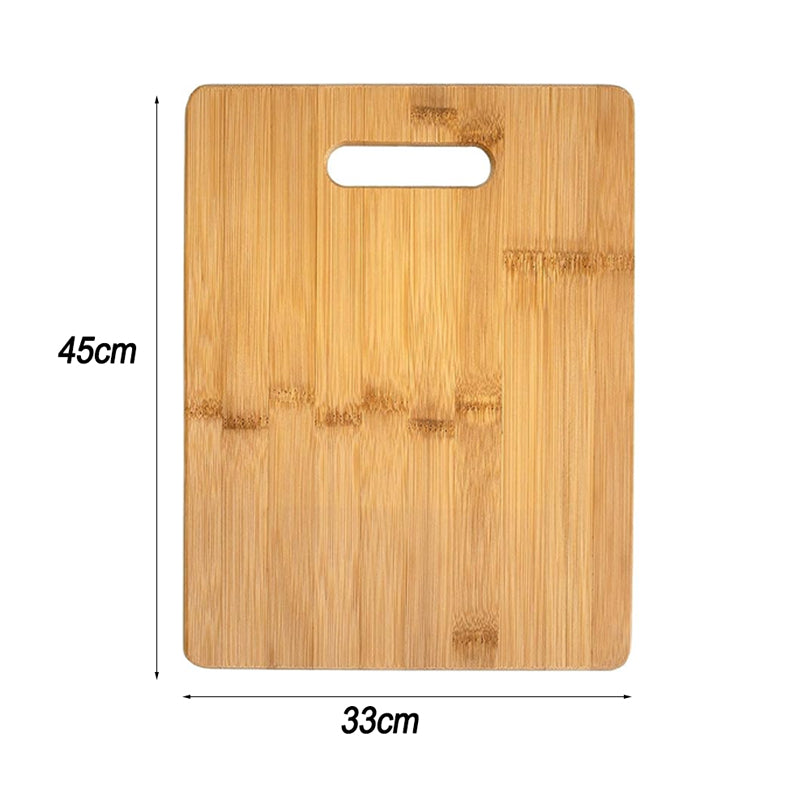 Premium Bamboo Cutting, Chopping Board and Serving Plate - 3 sizes
