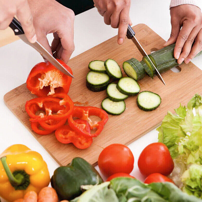 Premium Bamboo Cutting, Chopping Board and Serving Plate - 3 sizes