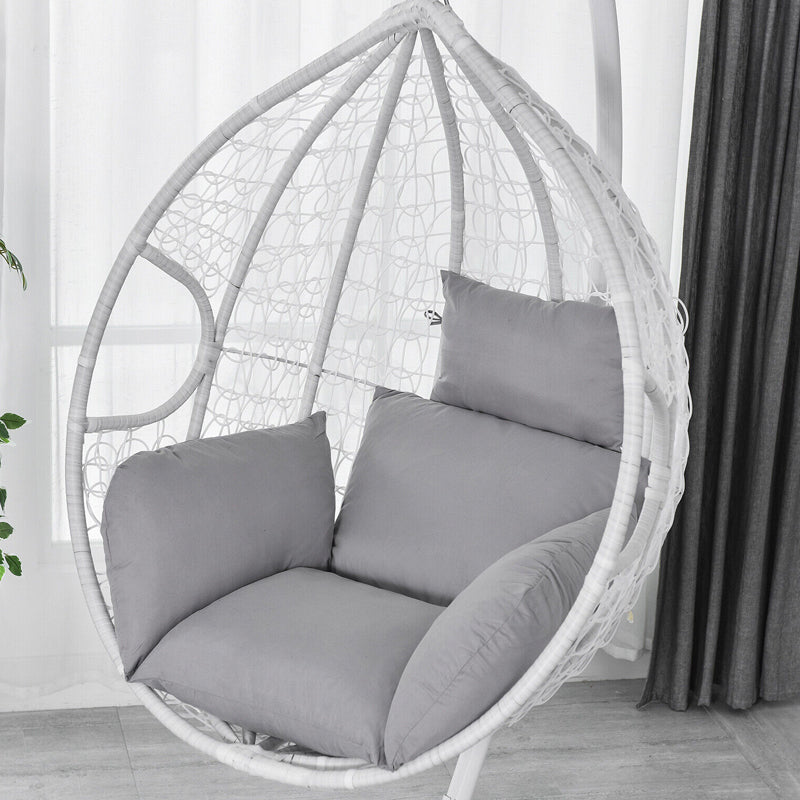Hanging Egg Chair Soft Cotton Replacement Cushion for Swing Wicker Chair