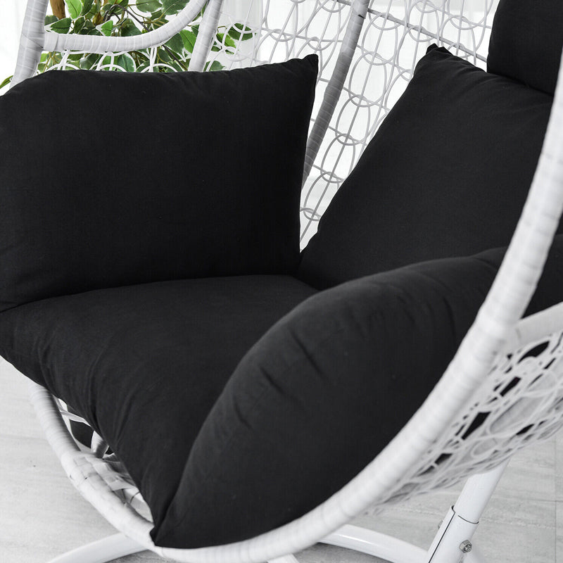 Hanging Egg Chair Soft Cotton Replacement Cushion for Swing Wicker Chair