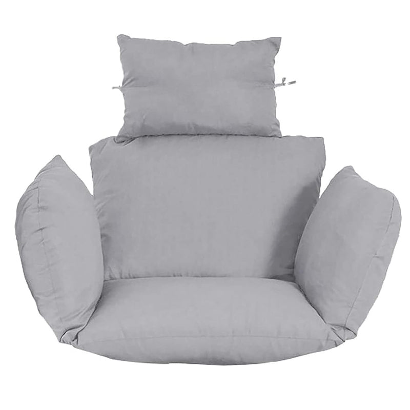 Hanging Egg Chair Soft Cotton Replacement Cushion for Swing Wicker Chair