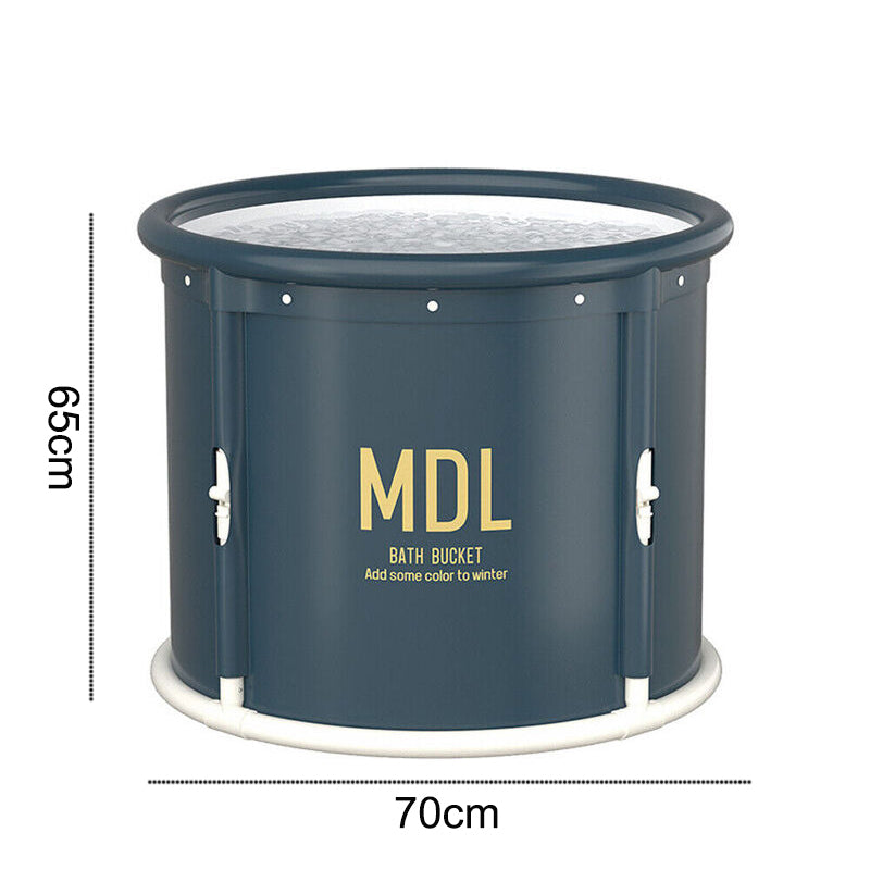 One-Click Collapsible Portable Bucket Type Water Bathtub