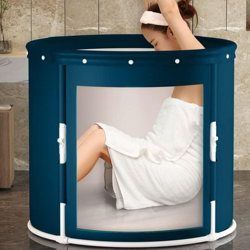 One-Click Collapsible Portable Bucket Type Water Bathtub