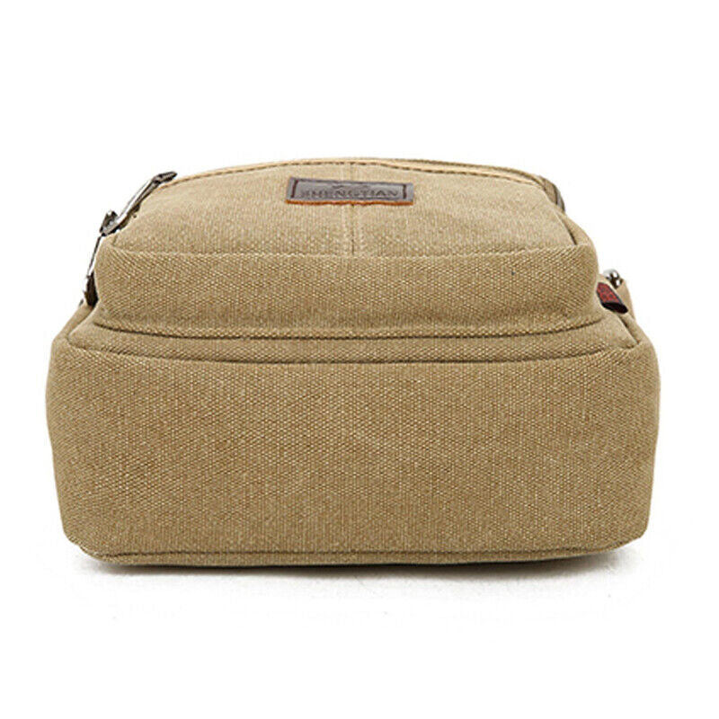 Retro Style Men's Canvas Messenger and Crossbody Satchel Bag