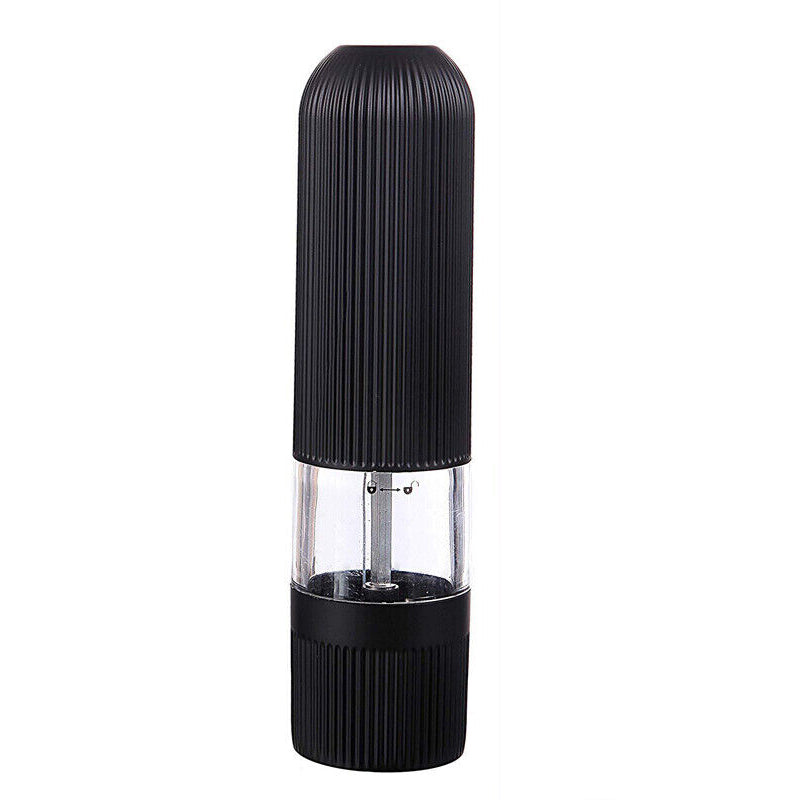 One-Hand Electric Salt Grinder and Pepper Mill with LED Light- Battery Operated
