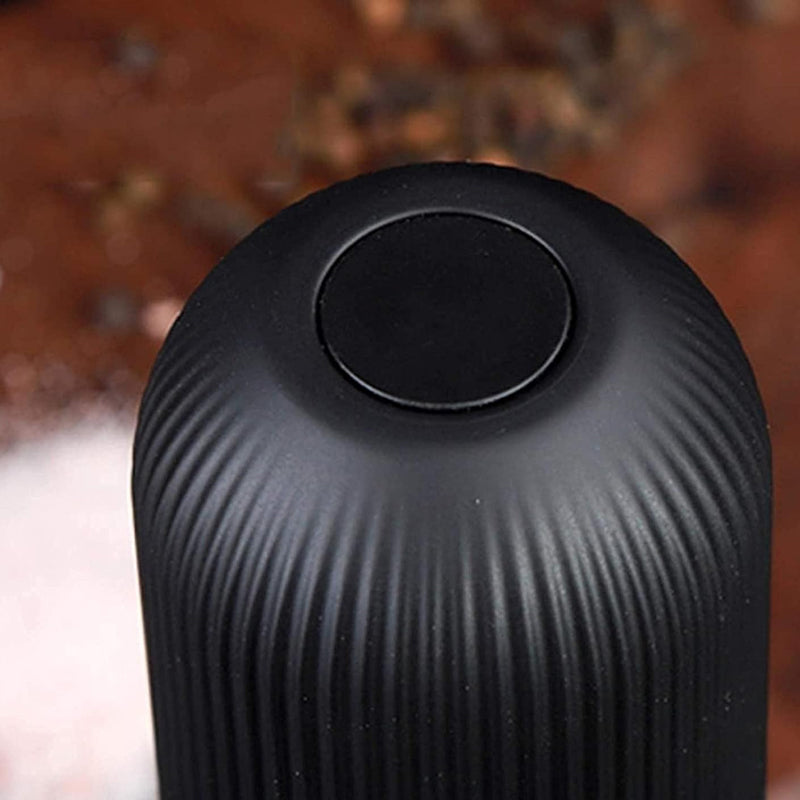 One-Hand Electric Salt Grinder and Pepper Mill with LED Light- Battery Operated