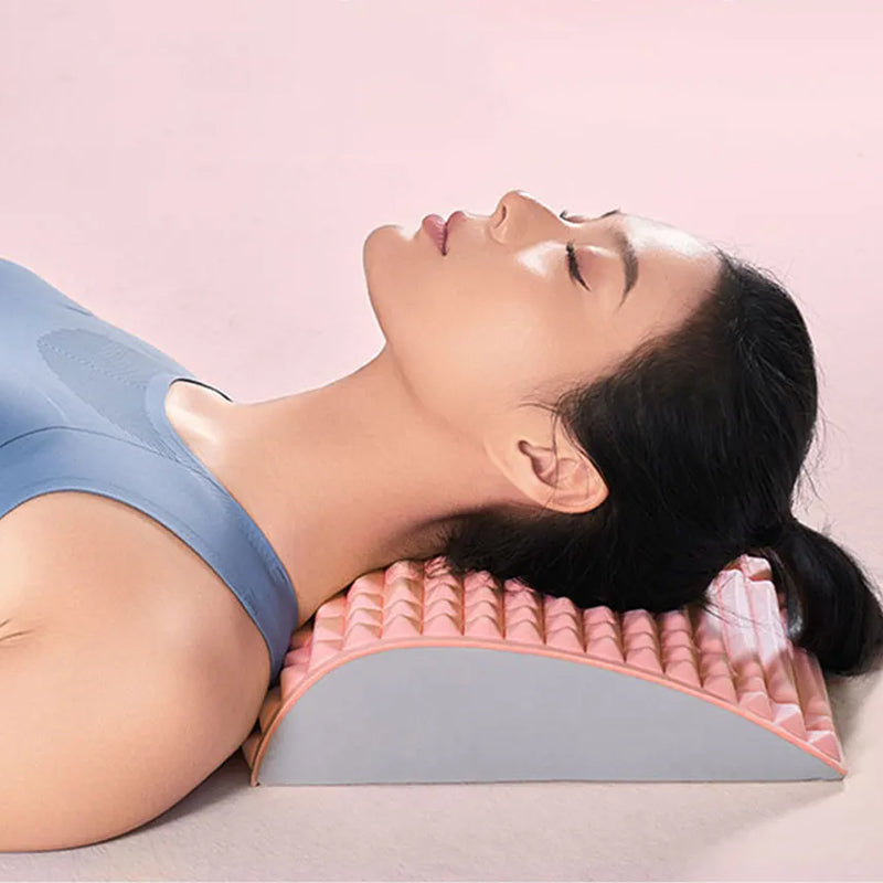 Neck and Back Stretcher Multilevel Adjustable Pain Relief Spine Stretcher