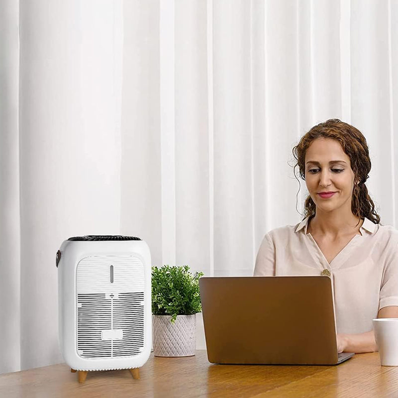 3-Stage Filtration System Home Air Purifier and Cleanser with HEPA Filter