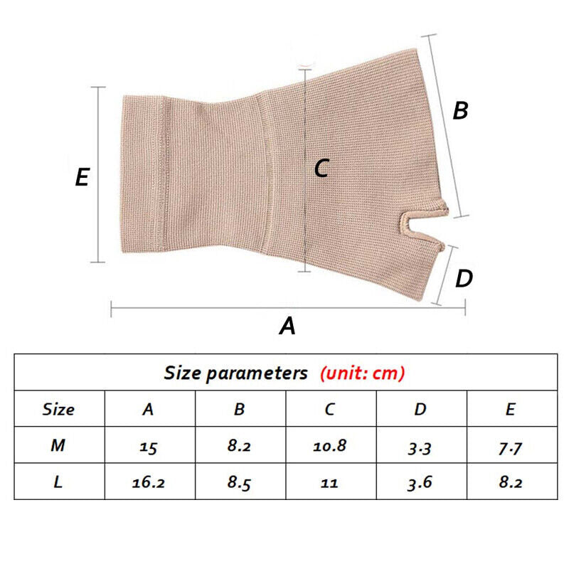 Wrist Thumb Band Belt Carpal Tunnel Hand Wrist Support Brace Golfer Compression