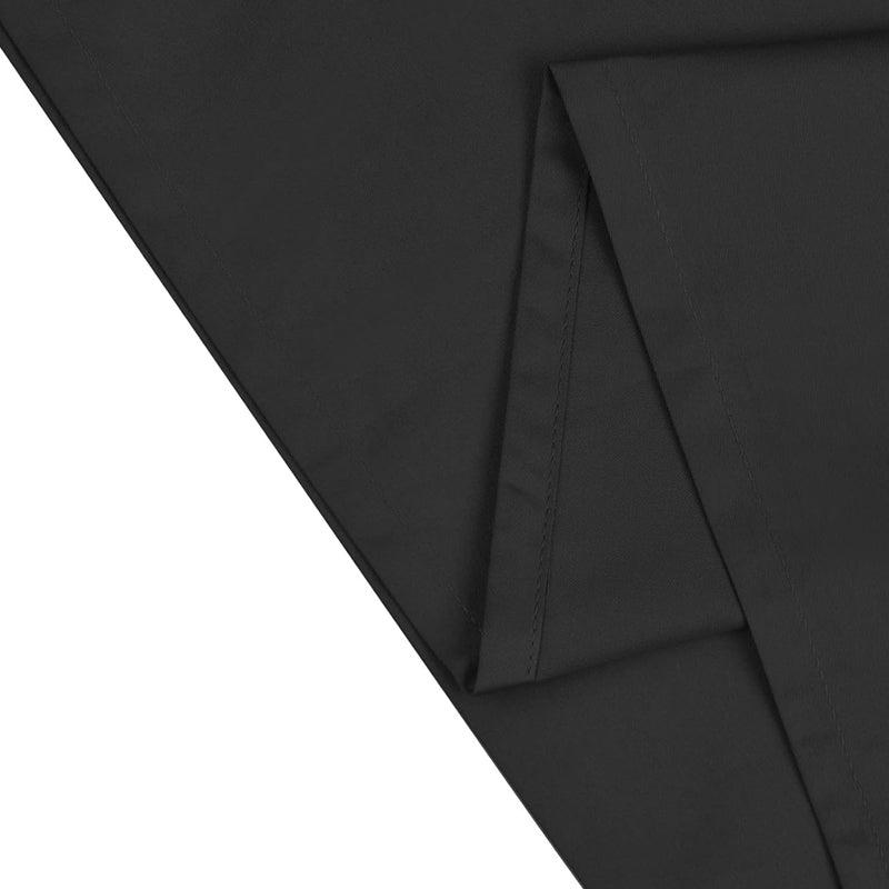 King/Queen Size Set of 2 Envelope Enclosure Solid Color Microfiber Pillowcases