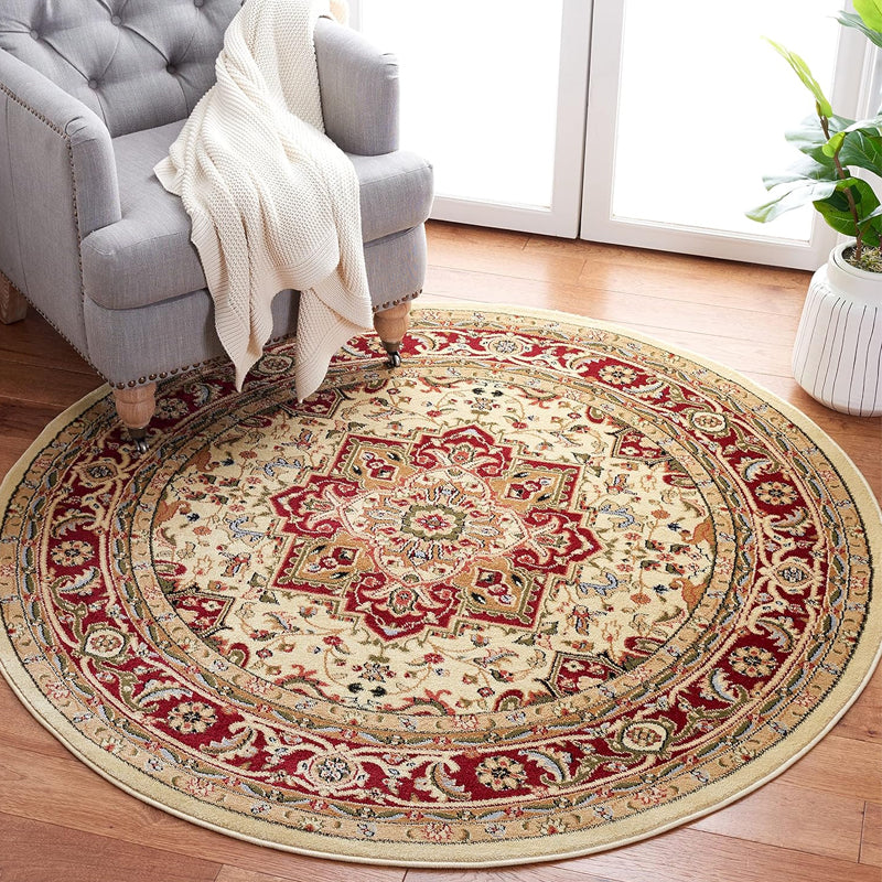 Easy to Clean Floor Carpet Rug with Non-Slip Backing in Circle/Square