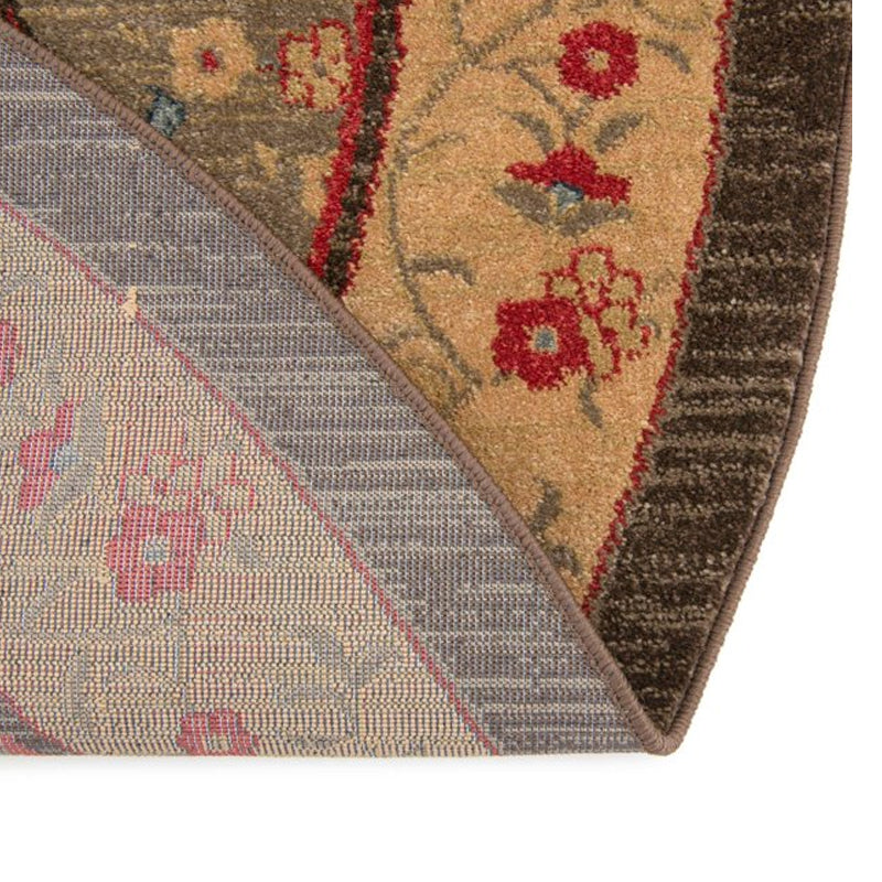 Easy to Clean Floor Carpet Rug with Non-Slip Backing in Circle/Square