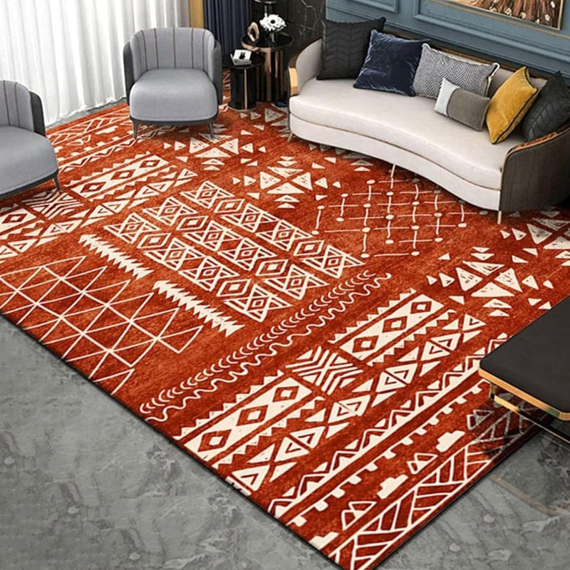 Easy to Clean Floor Carpet Rug with Non-Slip Backing in Circle/Square