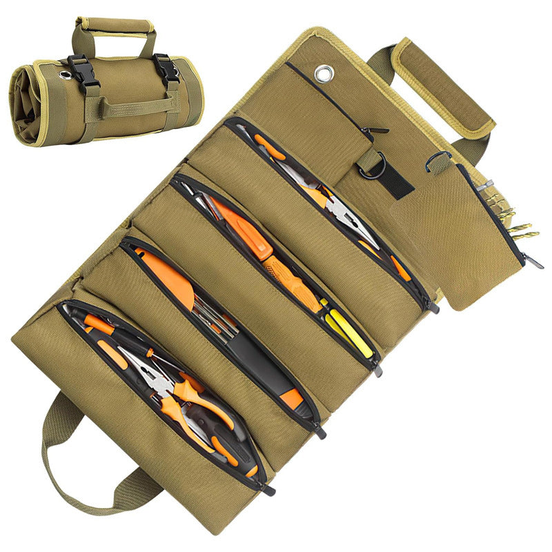Large Capacity Waterproof Foldable Roll Tool Bag