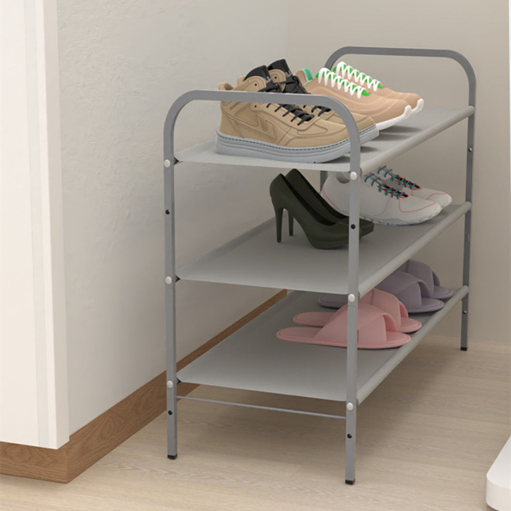 STORFEX 3-Tier Stackable Shoe Rack - Versatile Shoe Storage Organizer