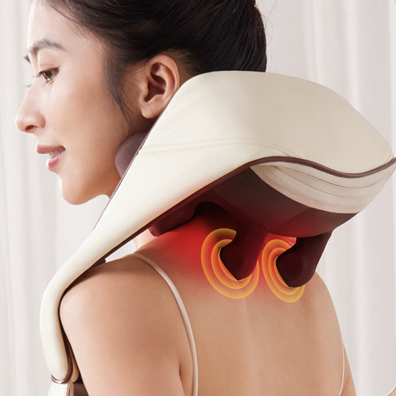 5D Deep Kneading Massagers for Neck and Shoulder with Heat Goletsure - USB Charging