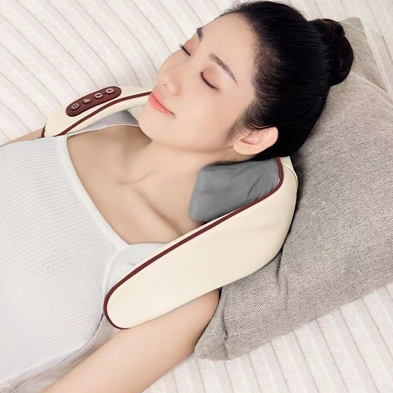 5D Deep Kneading Massagers for Neck and Shoulder with Heat Goletsure - USB Charging