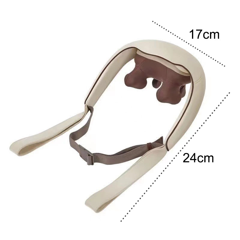 5D Deep Kneading Massagers for Neck and Shoulder with Heat Goletsure - USB Charging