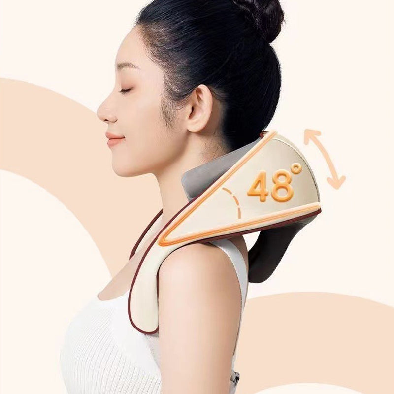 5D Deep Kneading Massagers for Neck and Shoulder with Heat Goletsure - USB Charging