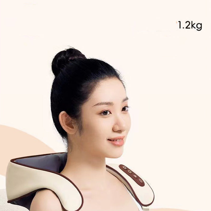 5D Deep Kneading Massagers for Neck and Shoulder with Heat Goletsure - USB Charging