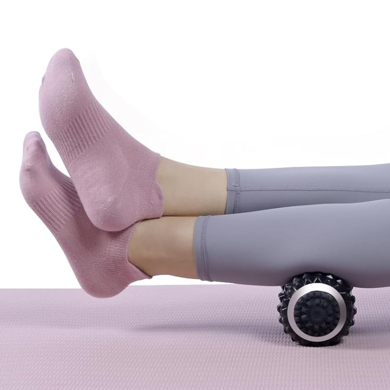 Deep Tissue Vibrating Massage Roller for Spine Back Muscle Relaxation- USB Charging