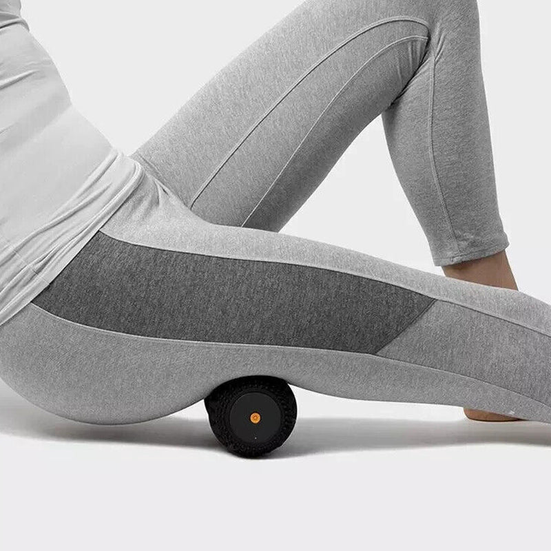 Deep Tissue Vibrating Massage Roller for Spine Back Muscle Relaxation- USB Charging