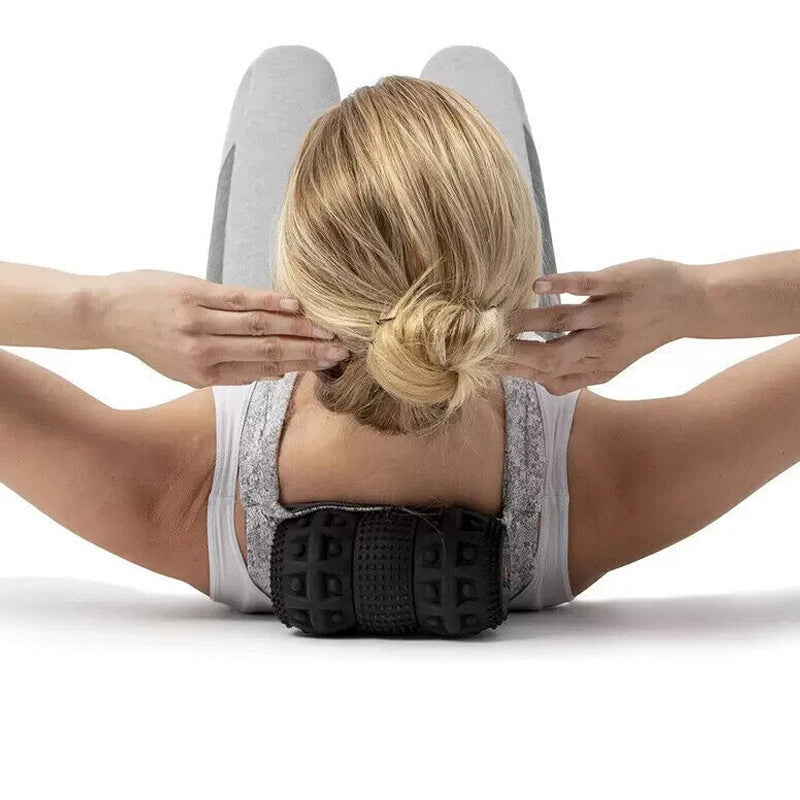 Deep Tissue Vibrating Massage Roller for Spine Back Muscle Relaxation- USB Charging