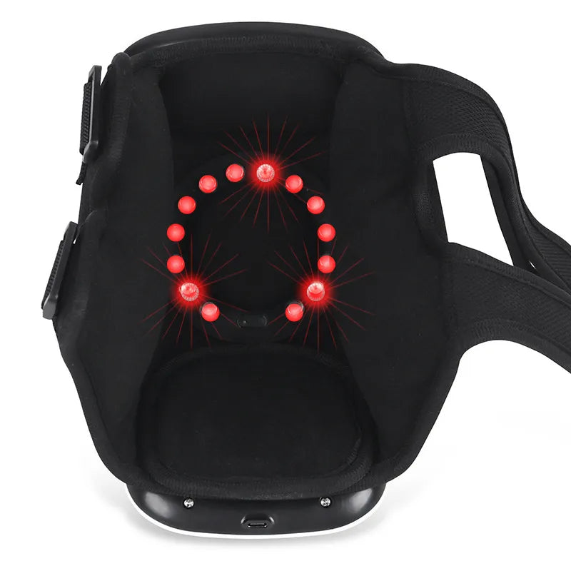 Infrared Heating Electric Smart Knee Massager Therapy Machine- USB Charging