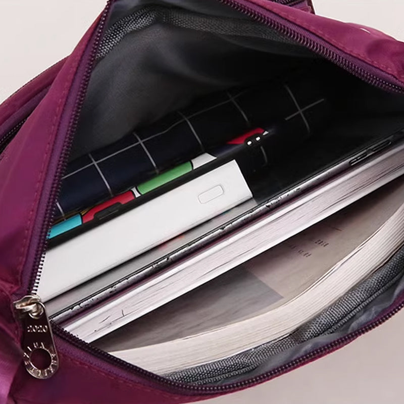 Multi Pockets Casual Crossbody Bag Women's Messenger Bag