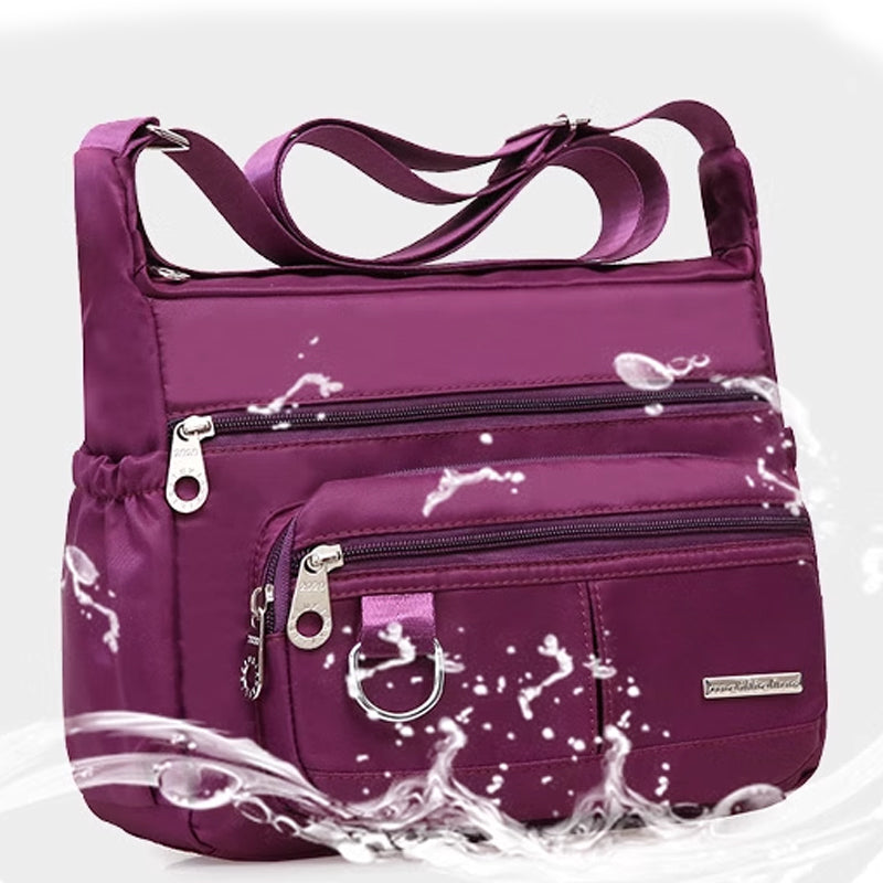 Multi Pockets Casual Crossbody Bag Women's Messenger Bag