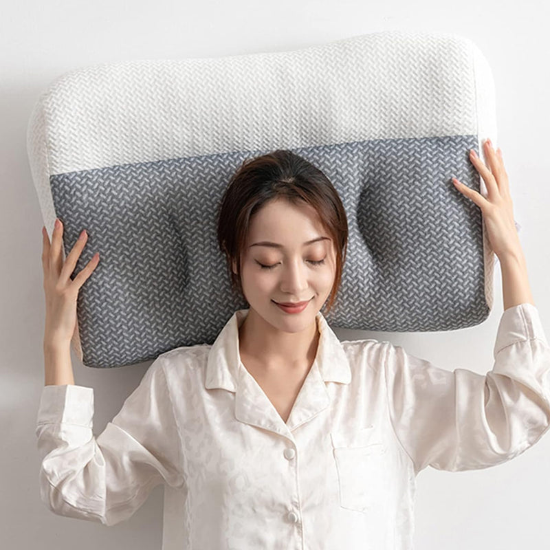 Ergonomic Designed Cervical Contour Orthopedic Neck Support Memory Foam Pillow
