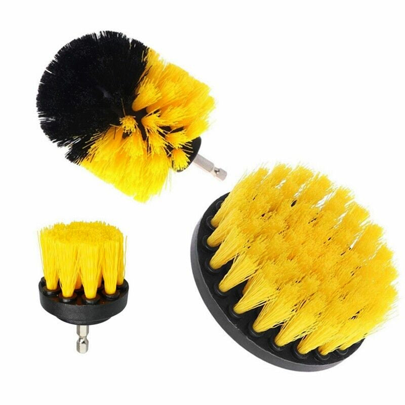 27PCS Drill Brush Attachments Car Detailing Brush Kit for Auto Exterior Interior