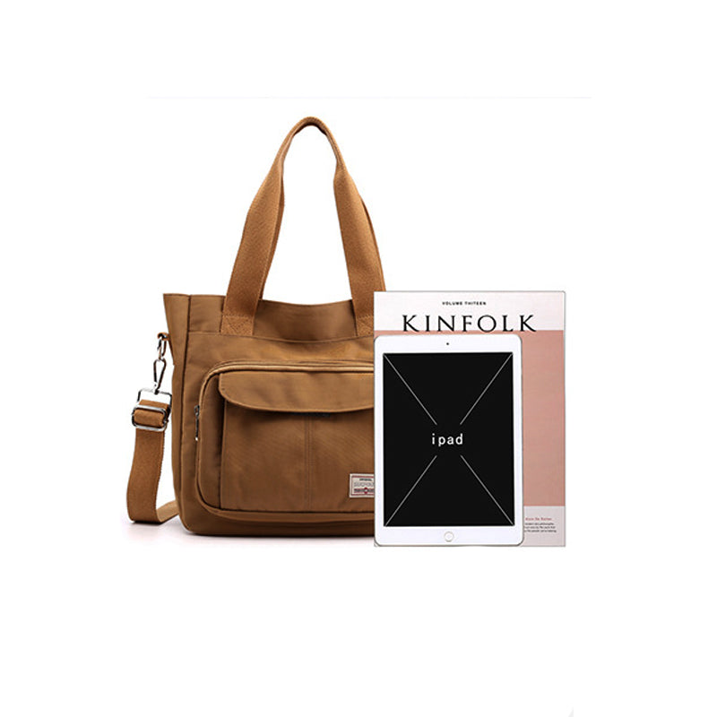 Large Capacity Multi-Compartment Women's Everyday Crossbody Messenger Handbag